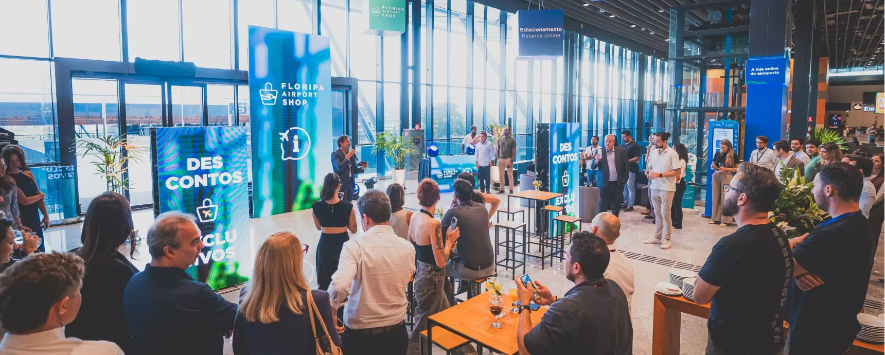 Aeroporto de Florianópolis aposta no digital com o lançamento do Floripa Airport Shop Aeroporto de Florianópolis aposta no digital com o lançamento do Floripa Airport Shop
